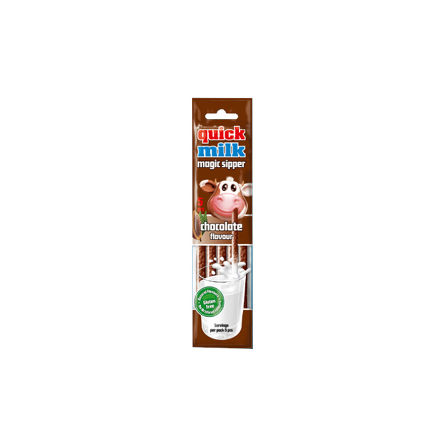 Quick Milk Palhinha Chocolate 5 un