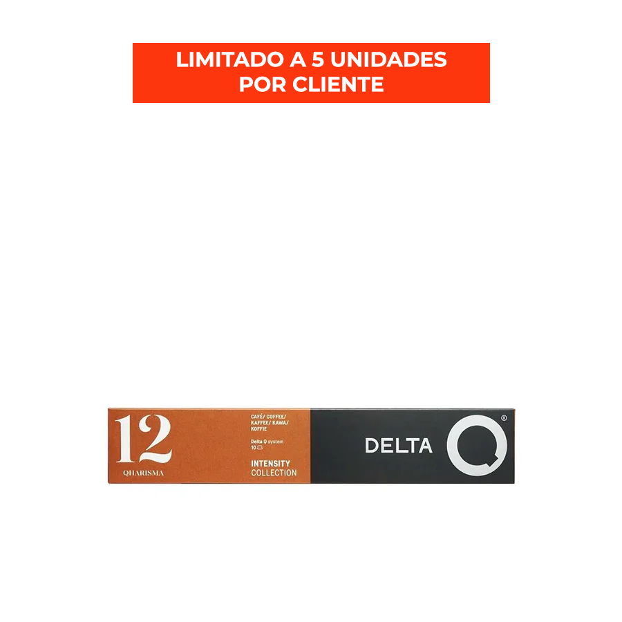 Delta Q Cápsulas de Café Qharisma 10 un