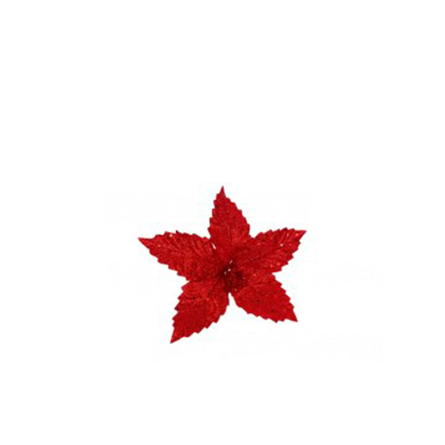 Flor de Natal Vermelha 25 cm