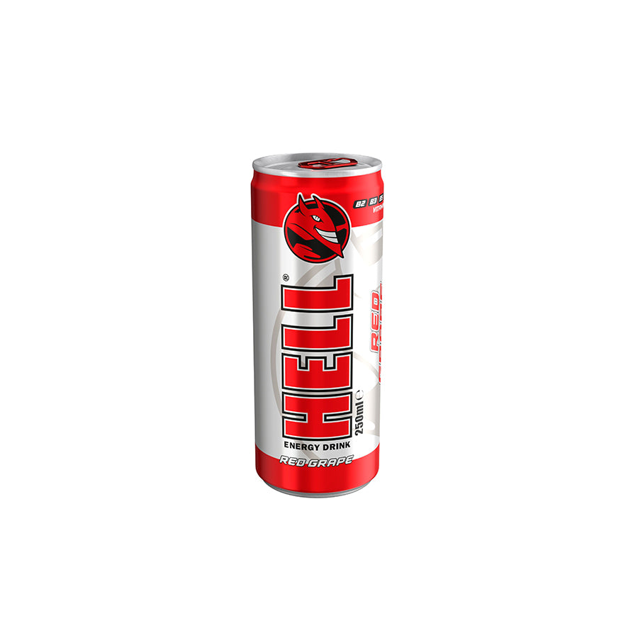 Hell Bebida Energética Red Grape 250 ml