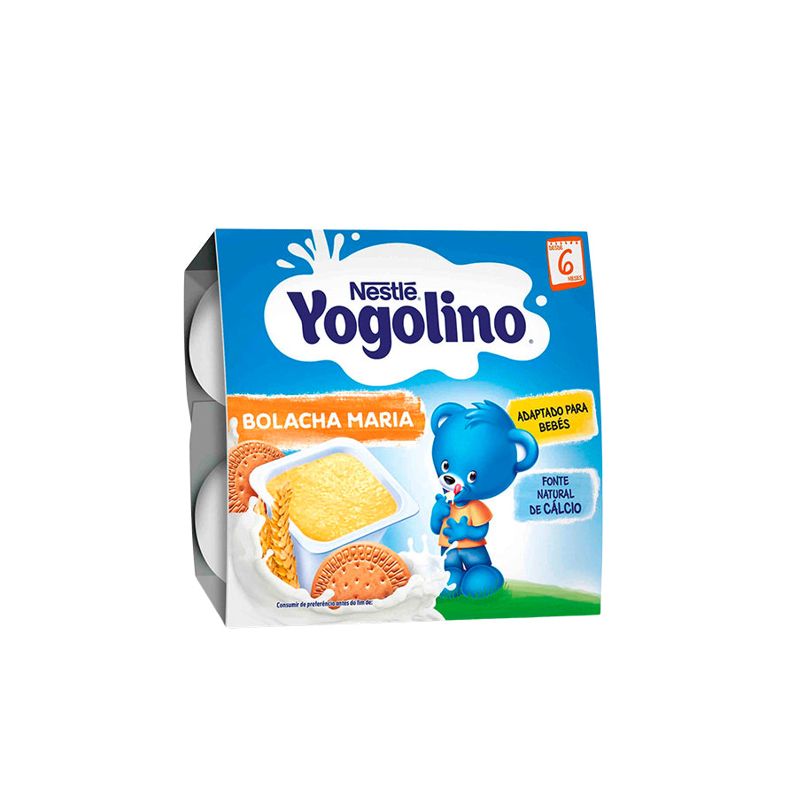 Nestlé Yogolino Bolacha Maria 4 x 100 gr
