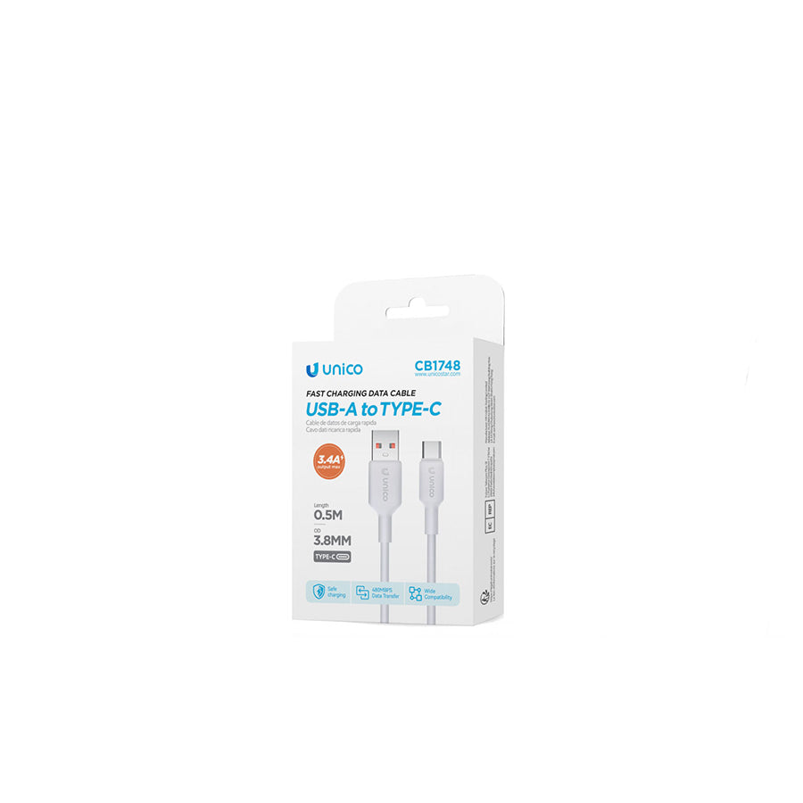 Cabo USB para Tipo-C 0.5 m