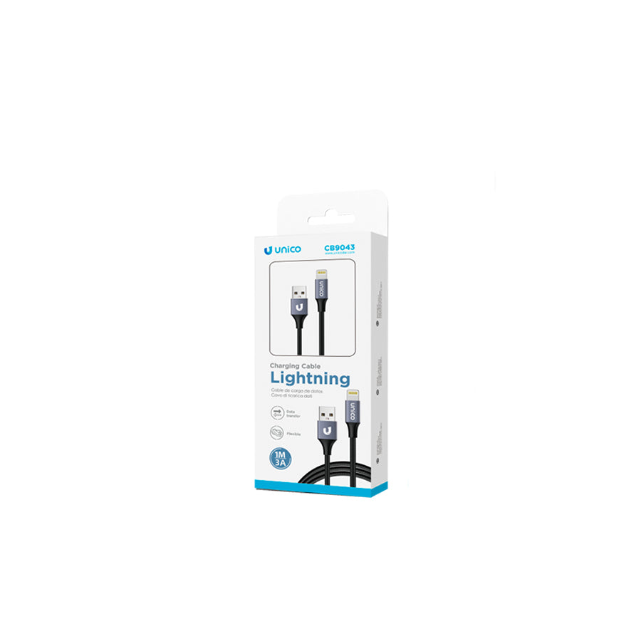 Cabo USB Lightning Cinzento 1 m