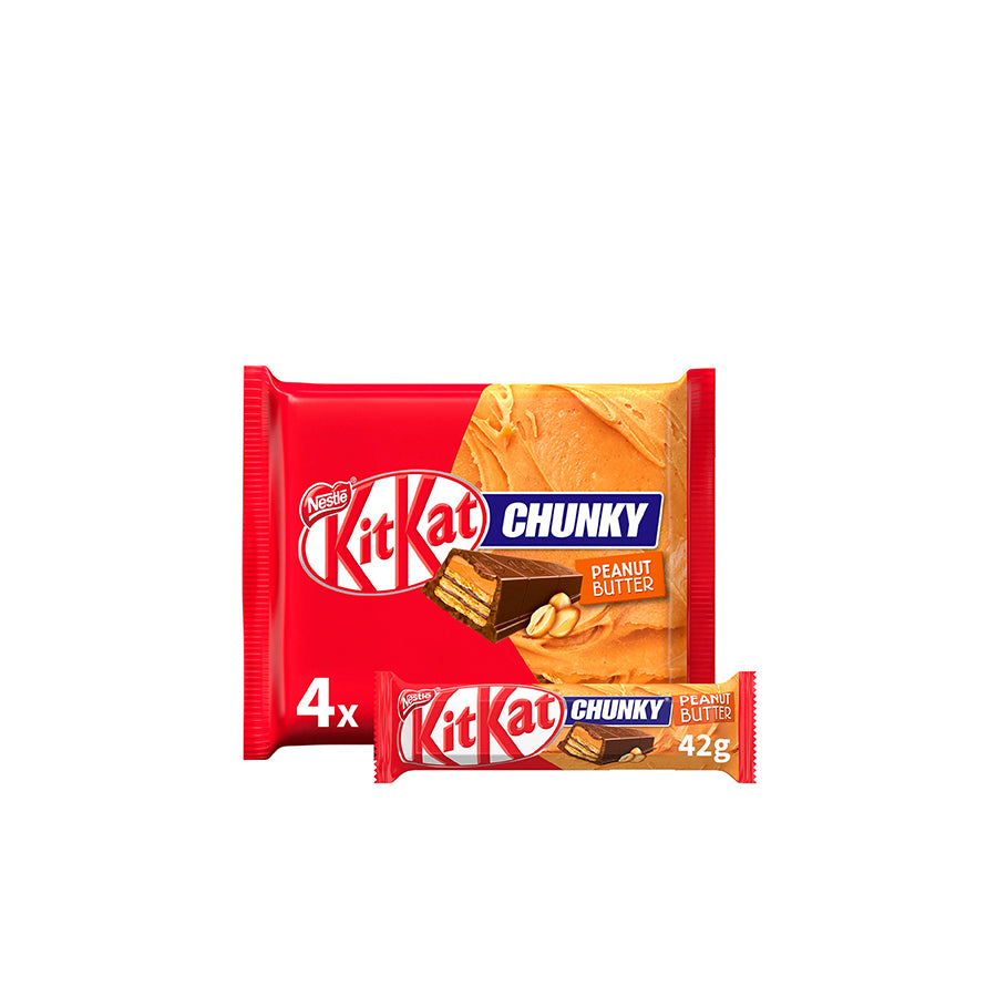 Kit Kat Chunky Peanut Butter 4 x 40 gr