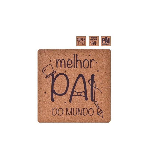 Placa Dia Do Pai 15x15xcm