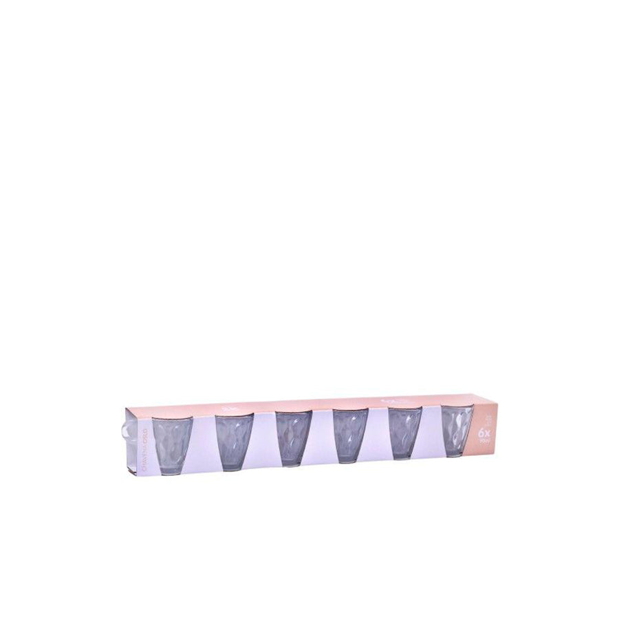 Pack 6 Chávenas de Vidro Oslo 90 ml