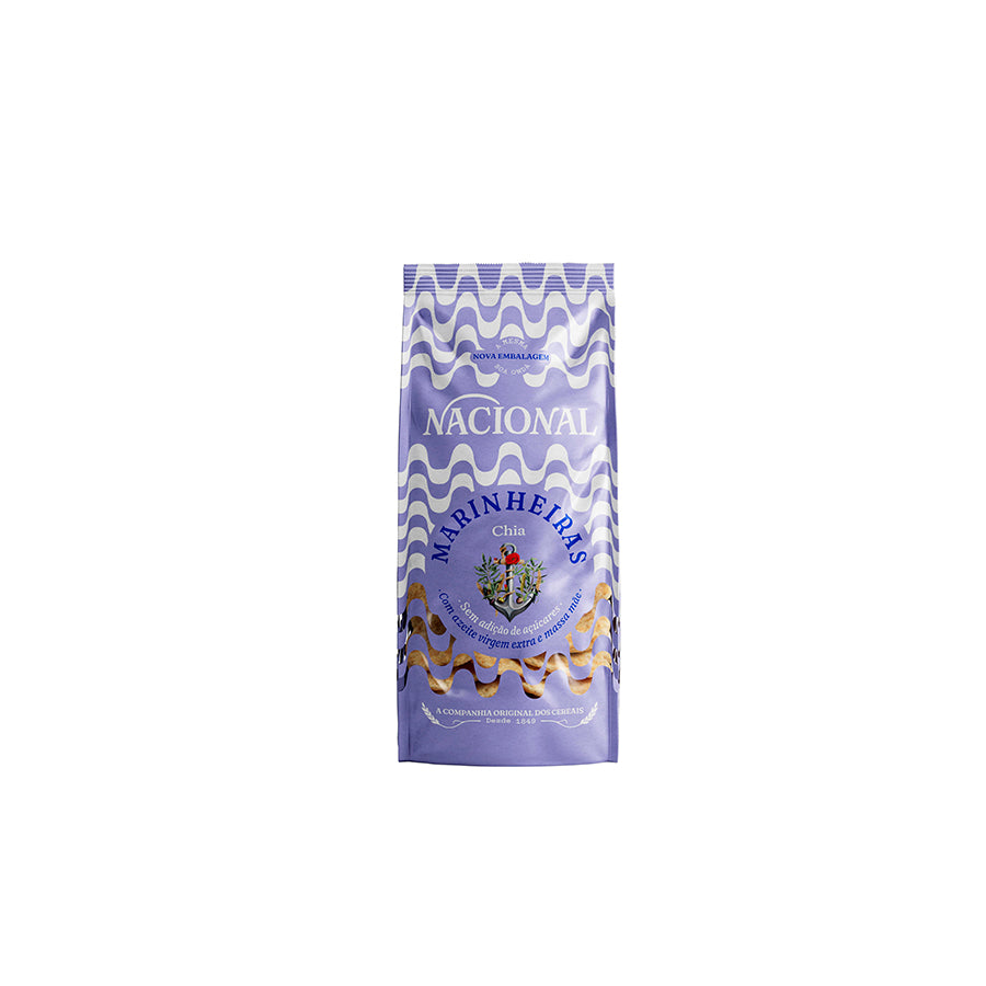 Nacional Bolachas Marinheiras Chia 200 gr