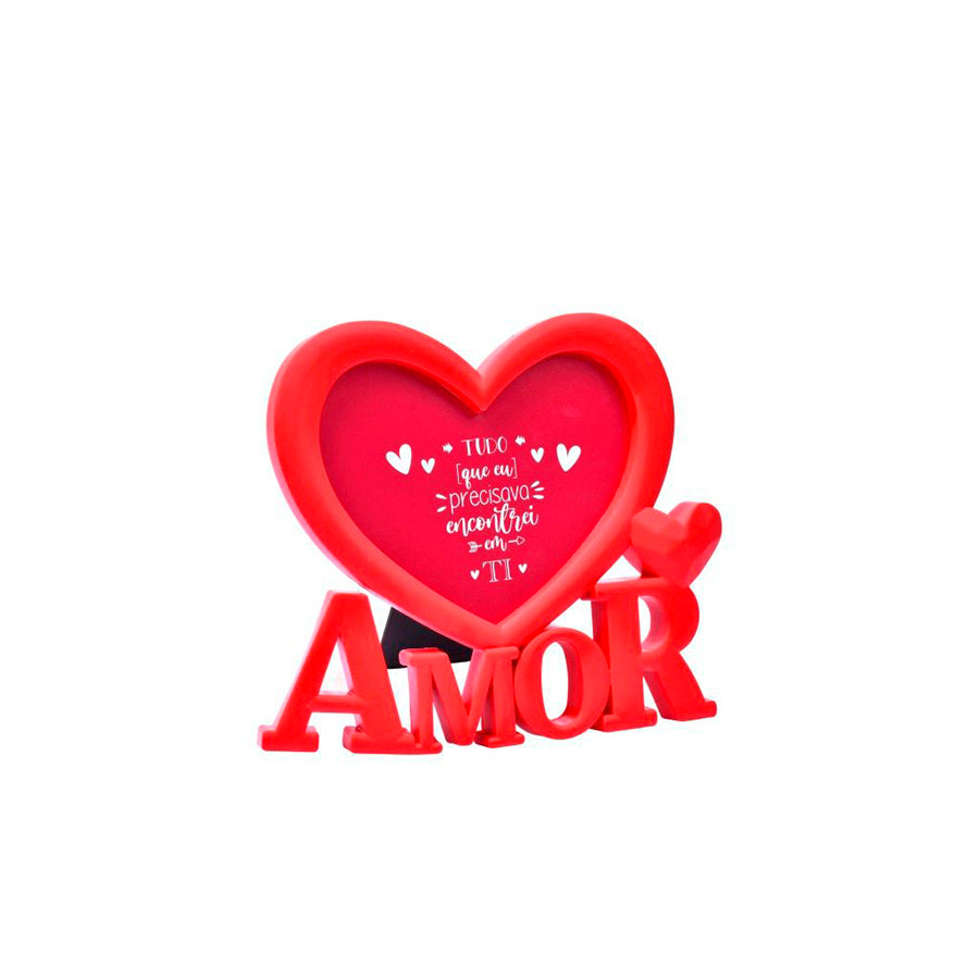 Porta Fotos Amor 15 x 10 cm