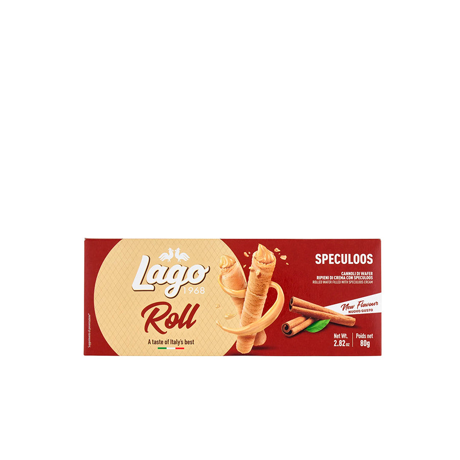 Lago Roll Bolacha Wafer Speculoos 80 gr