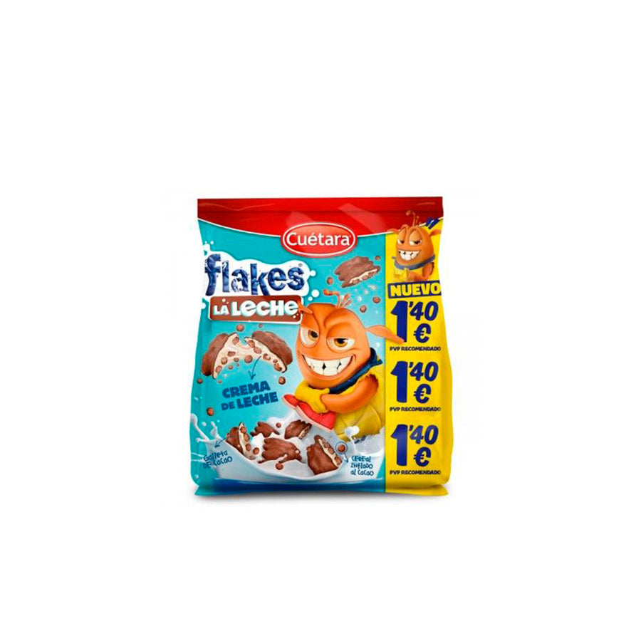 Cuétara Choco Flakes Recheio de Leite 120 gr