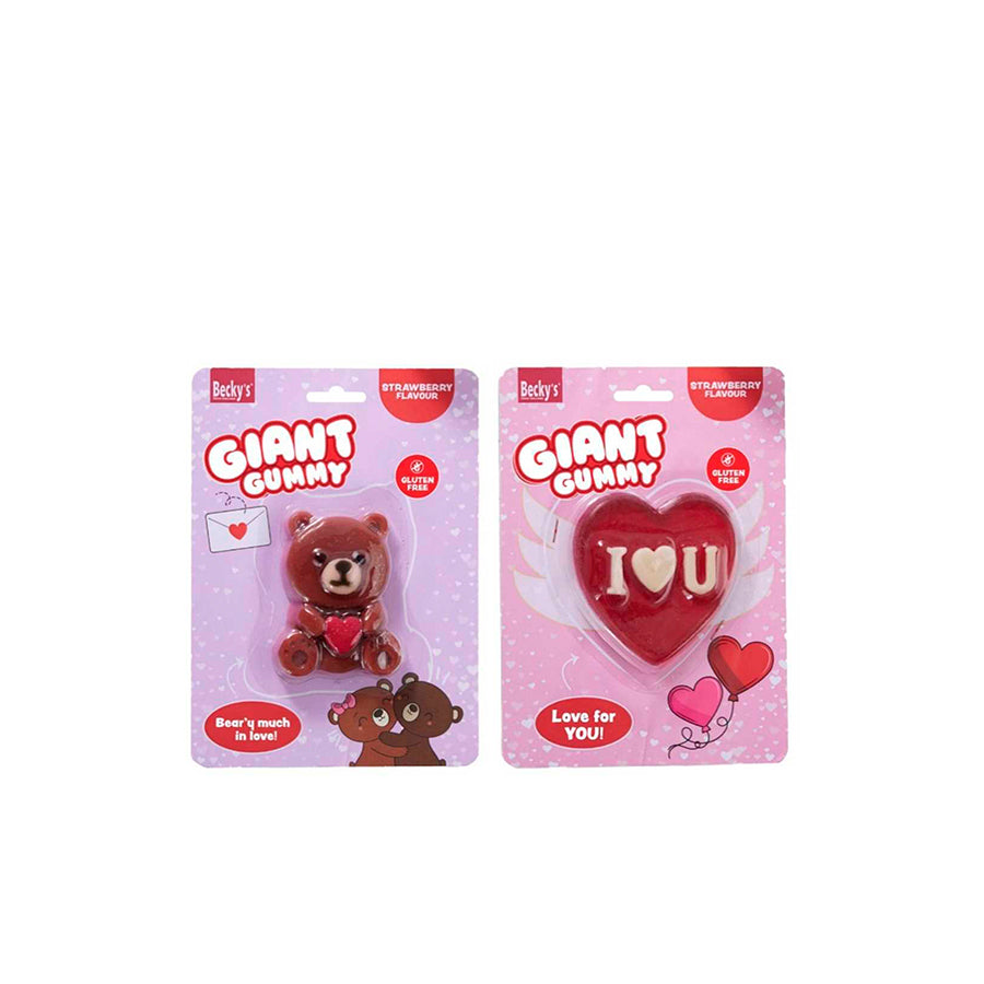 Becky's Goma de Coração ou Ursinho 80 gr