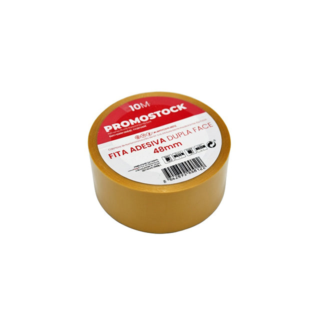 Fita Adesiva Dupla Face 48mm 10M