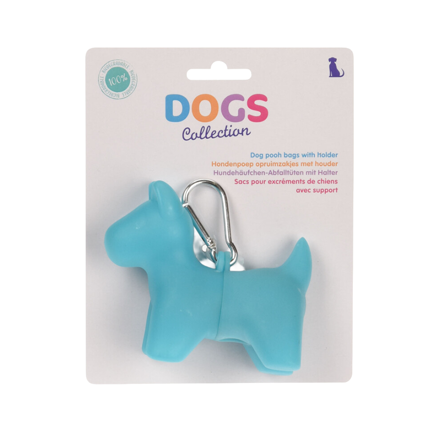 Dispensador de Sacos para Cão Formato Cão