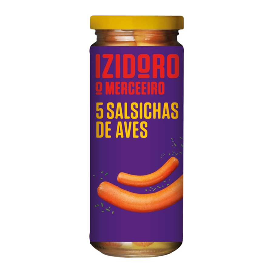 Salsicha Aves Izidoro 5 Unidades