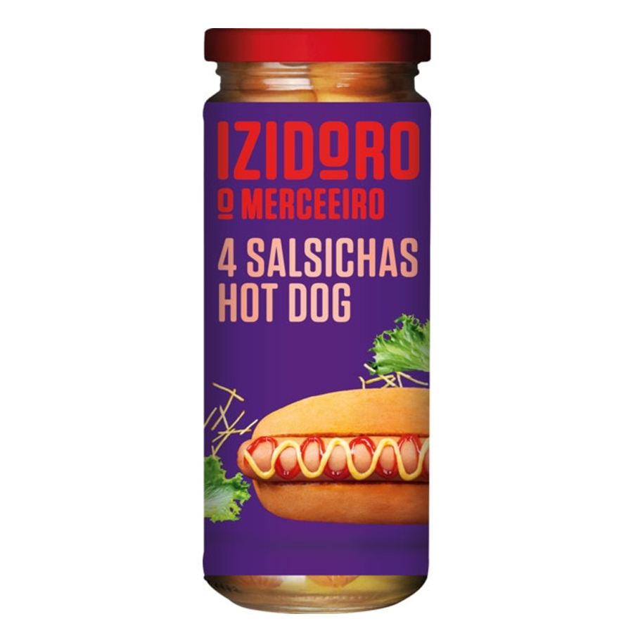 Salsicha Hotdog Izidoro 4 Unidades