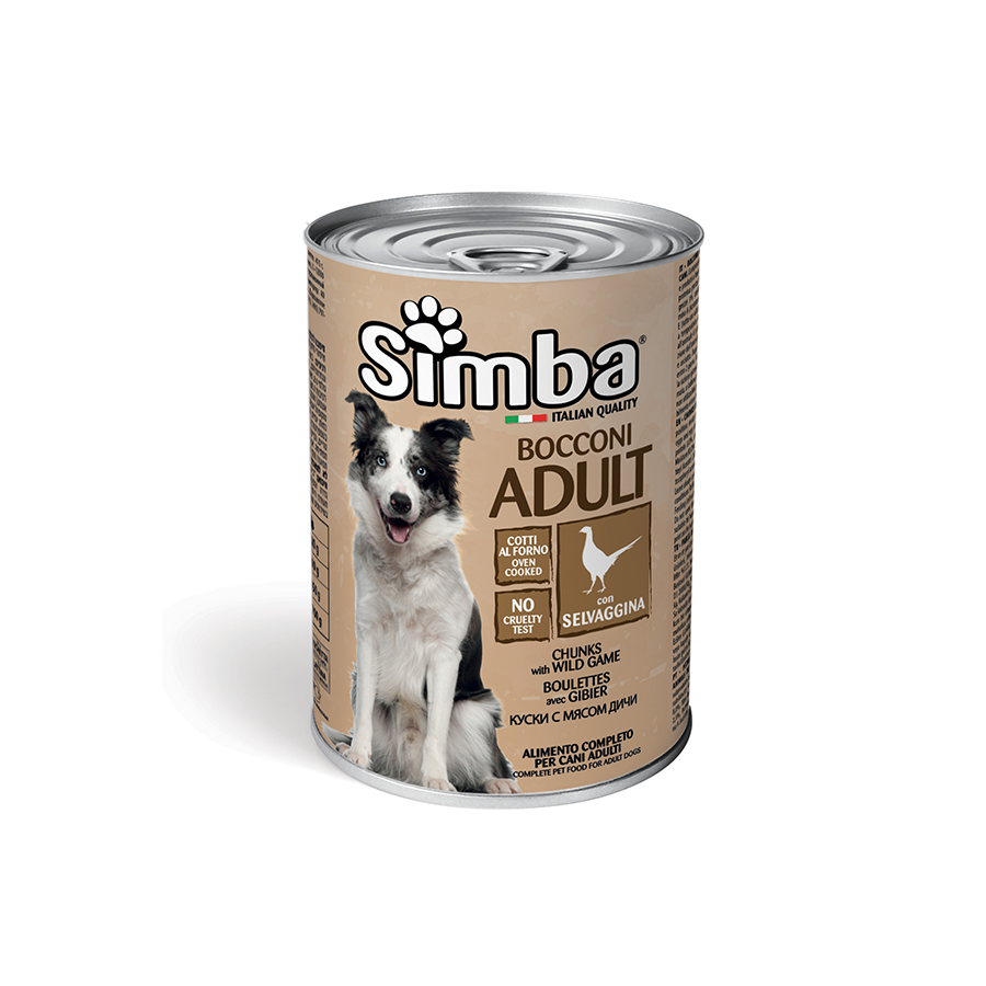 Simba Comida Húmida para Cão - Carne de Caça 415 gr