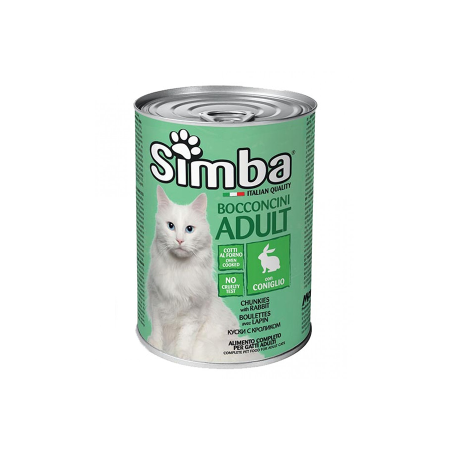 Simba Comida Húmida para Gato - Coelho e Verduras 415 gr