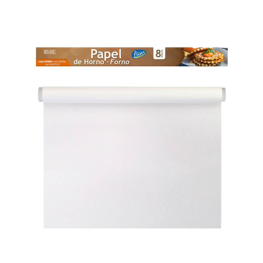 Papel Vegetal para Forno 8 Metros