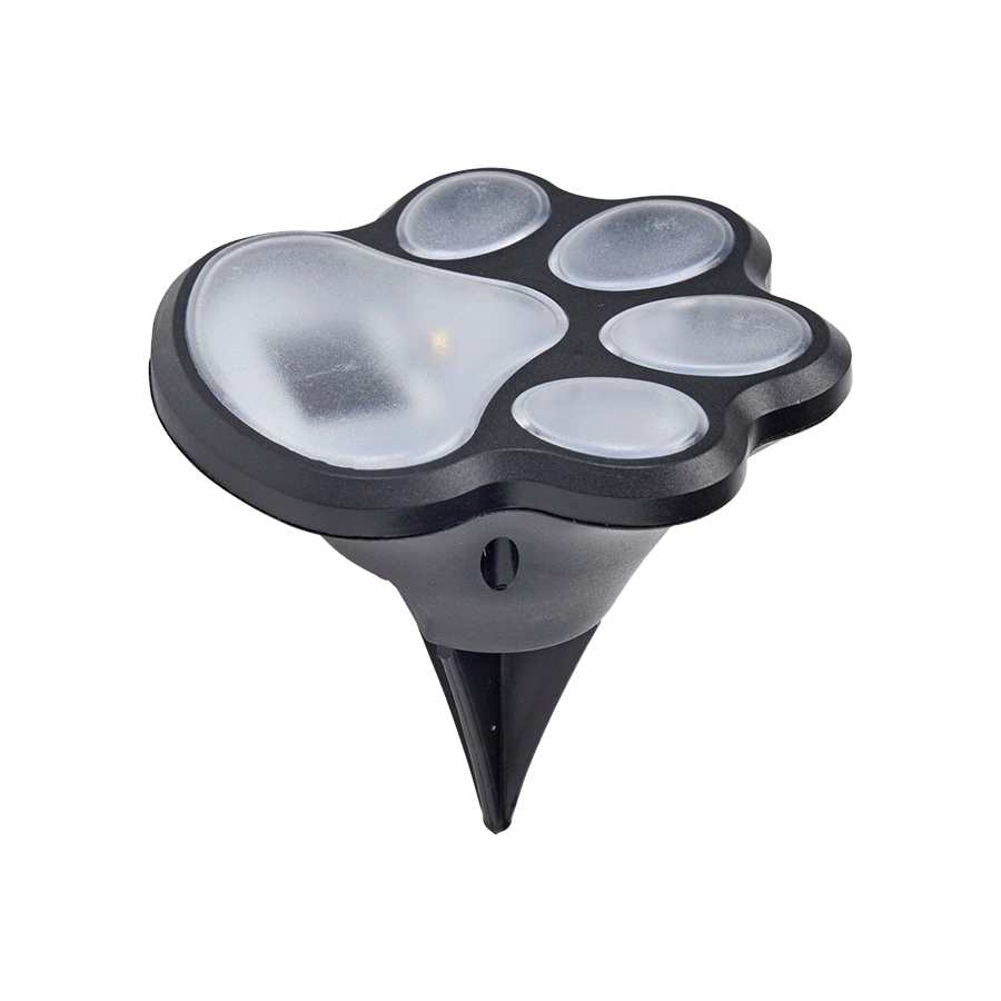 Lâmpada Solar LED de Jardim Pata de Animal