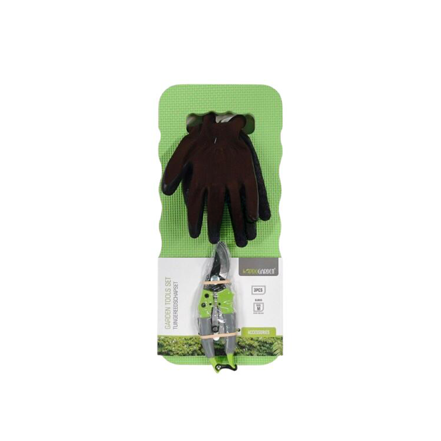 Conjunto de 3 Ferramentas de Jardim