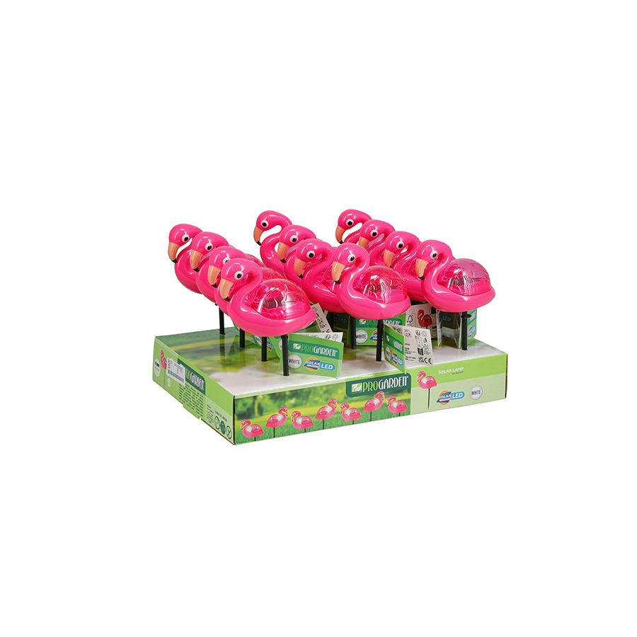 Luz Solar Flamingo