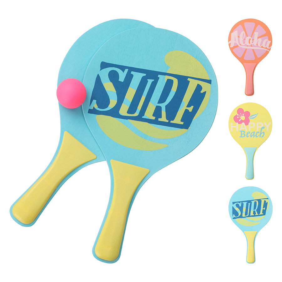 Set de Raquetes e Bola de Praia
