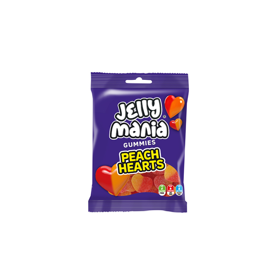 Jake Gomas Corações de Pêssego 100 gr