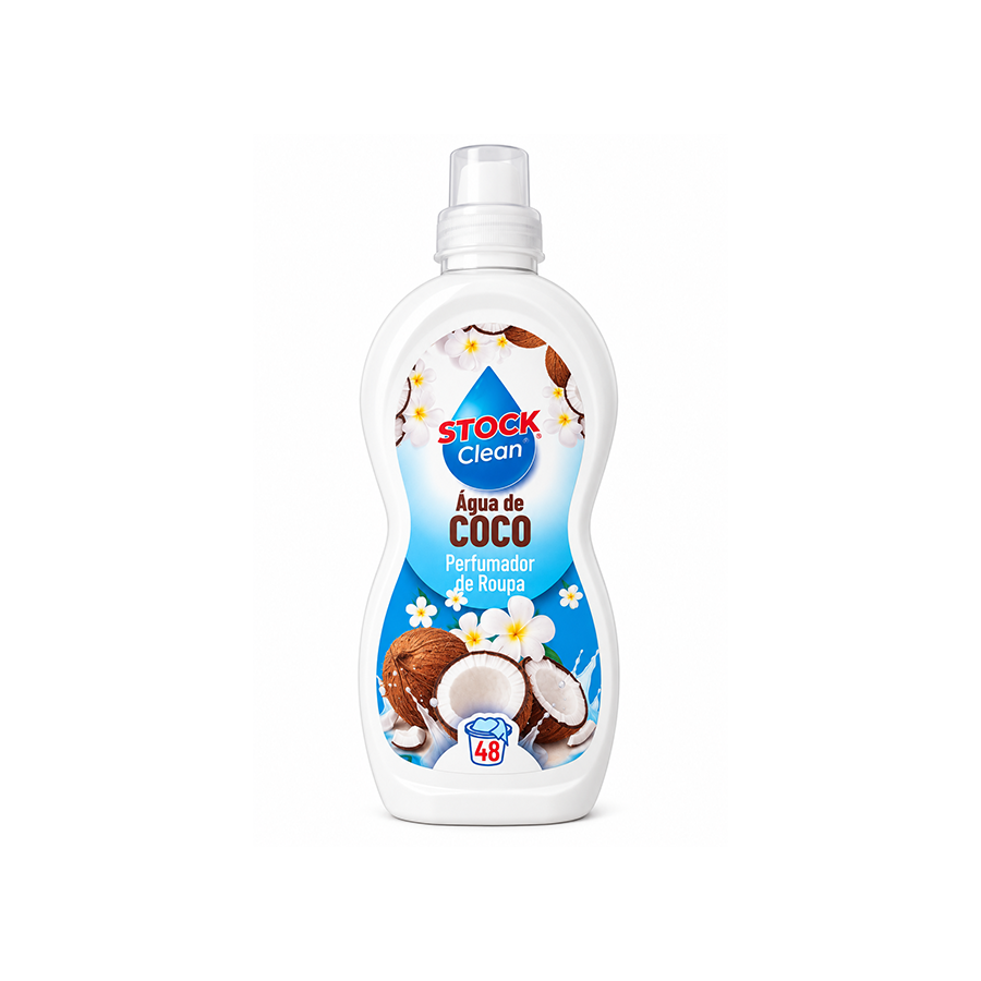 Stock Clean Perfumador de Roupa Água de Coco 48 Doses