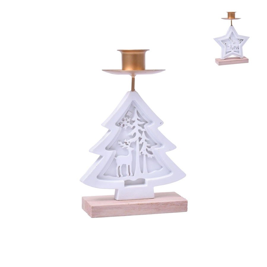 Decoração de Natal Porta-Velas