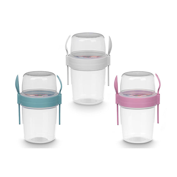 Copo com Talheres 1100 ml