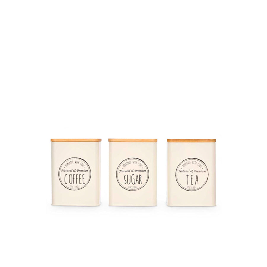 Caixa Organizadora Branca com Tampa Bambu 9,8 x 13,8 cm