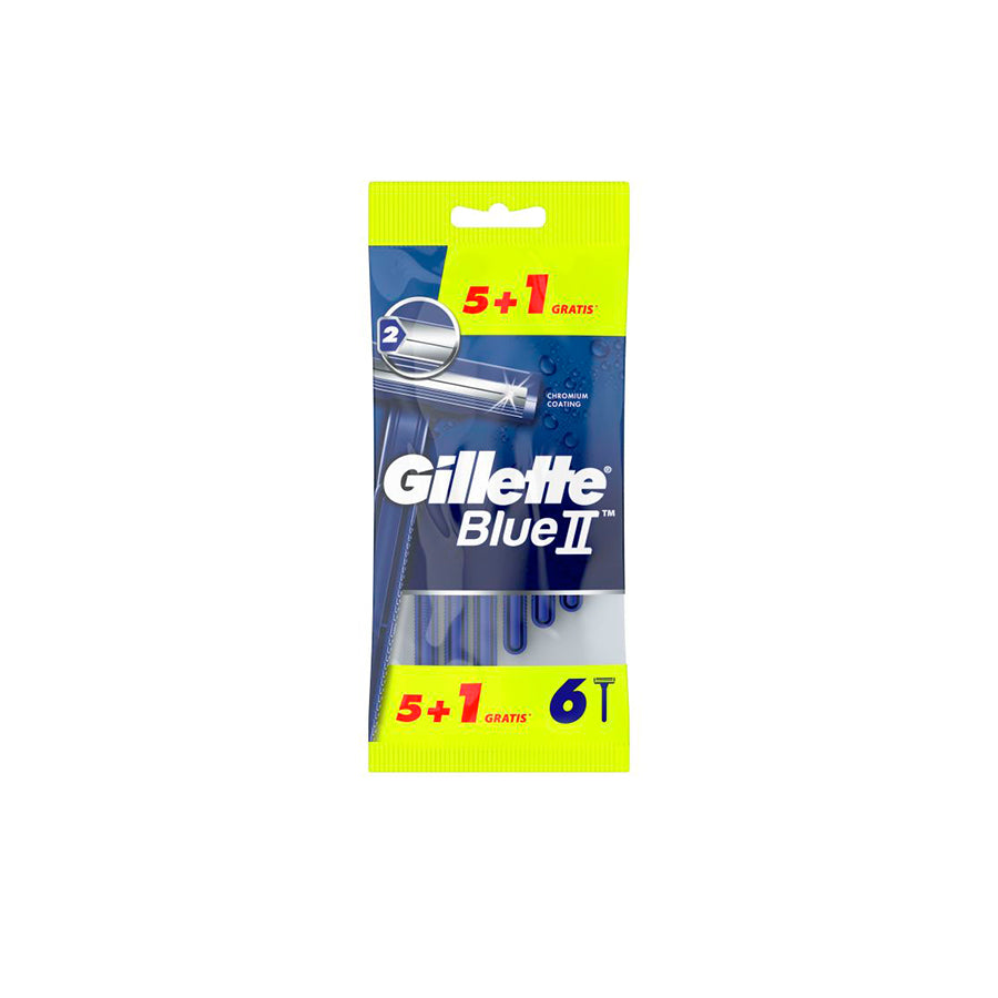 Gillette Blue Máquina de Barbear Descartável 5 + 1 un