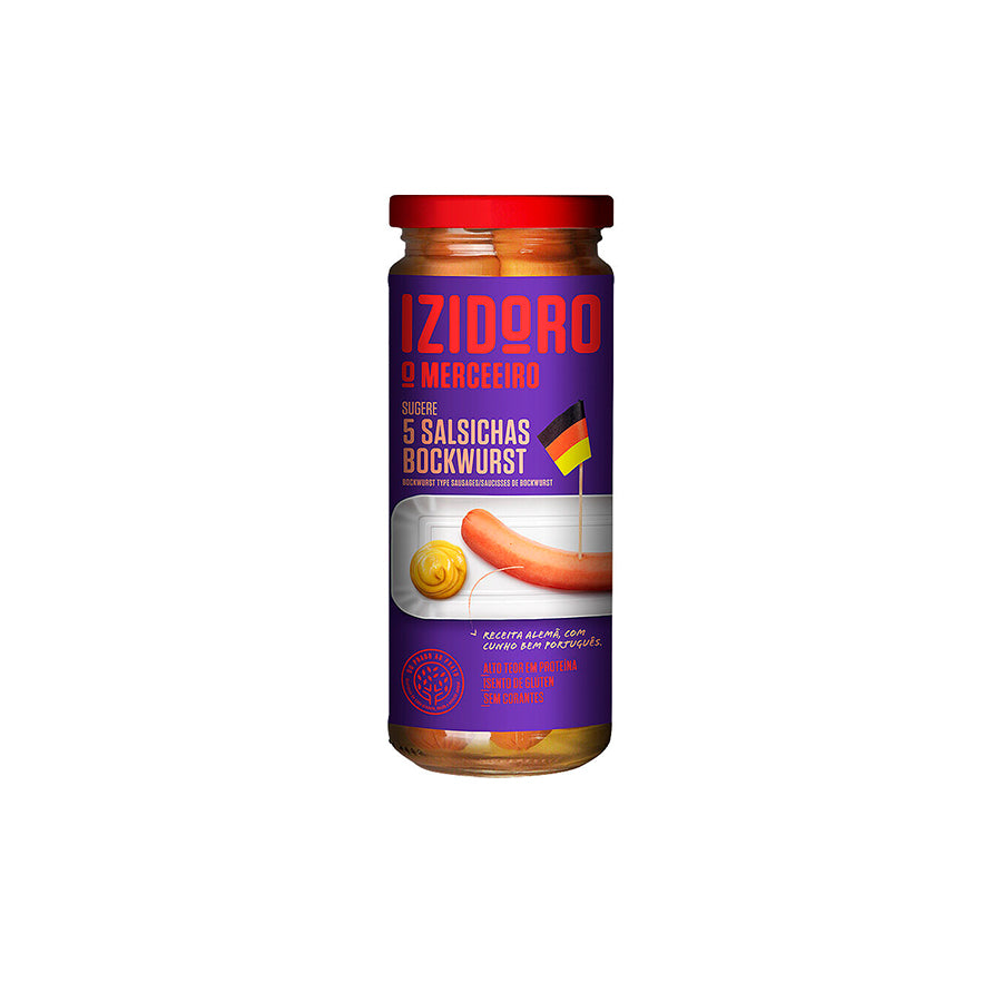 Izidoro Salsichas Bockswurst 400 gr