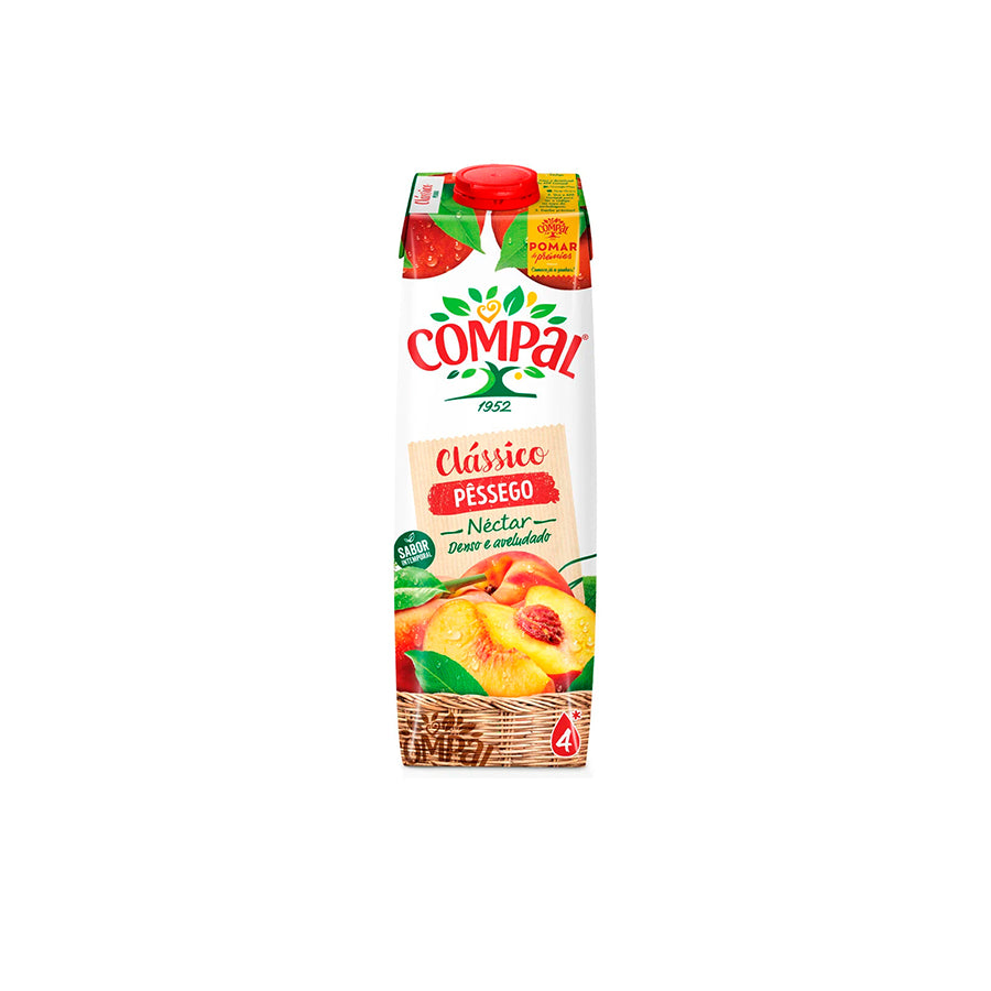 Compal Clássico Pêssego 1 L
