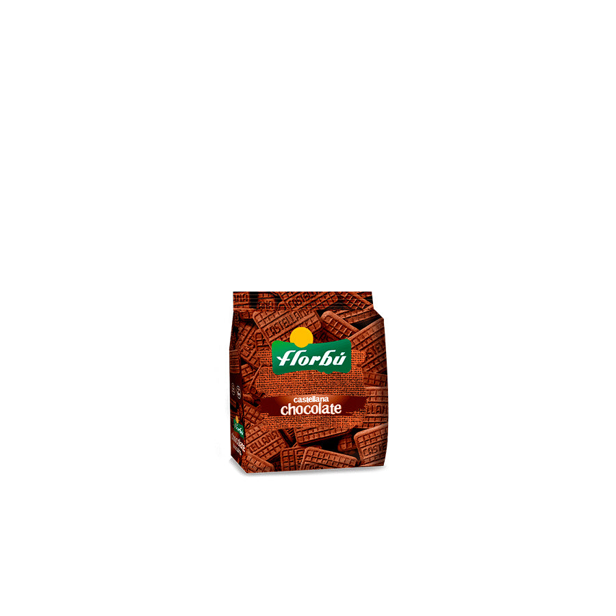 Florbú Bolacha Castellana Chocolate 240 gr