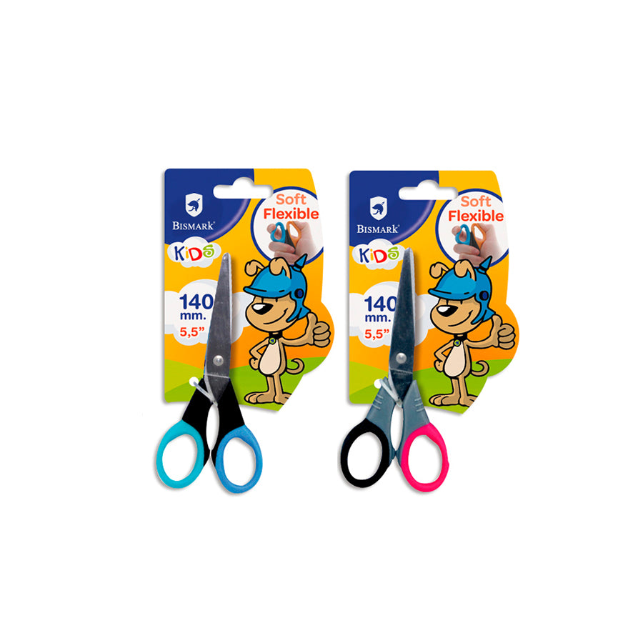 Bismark Tesoura Escolar Soft Flex