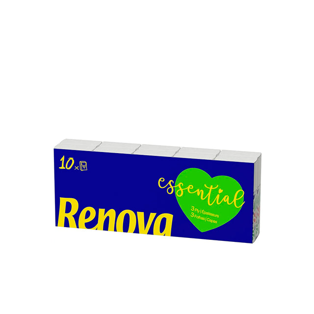 Renova Pack 10 Lenços de Papel
