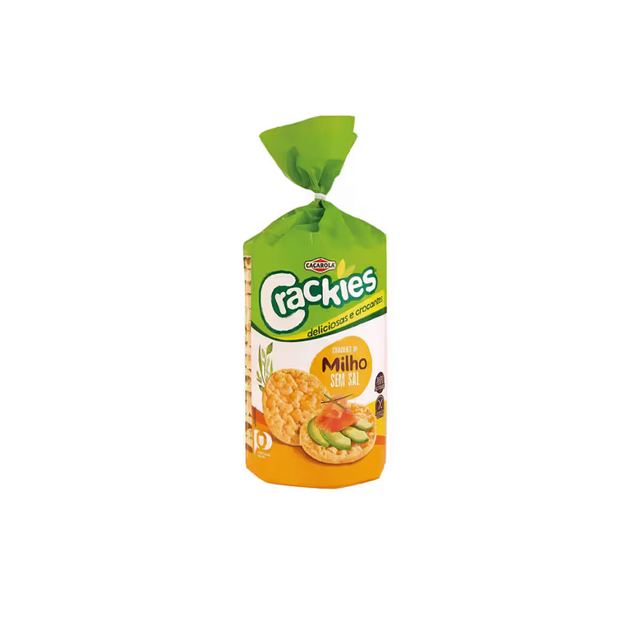 Caçarola Crackies Milho com Sal 130 gr