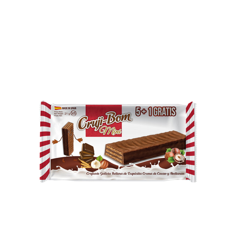Cruji Bom Snack de Chocolate 126 gr