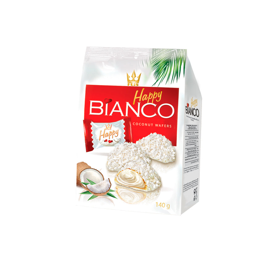 Happy Oro Wafer Chocolate Côco 140 gr