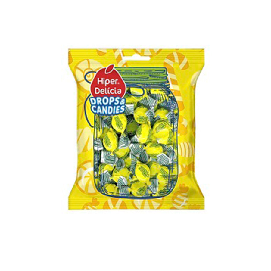 Hiper Delícia Rebuçados Mentol Limão 150 gr