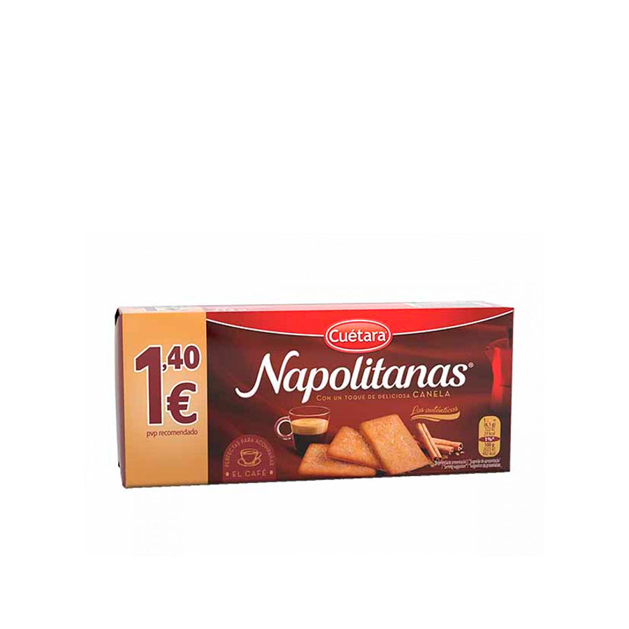 Cuétara Napolitanas Canela 213 gr