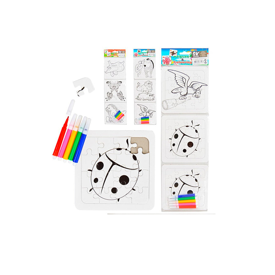 Puzzles para Colorir 3 un