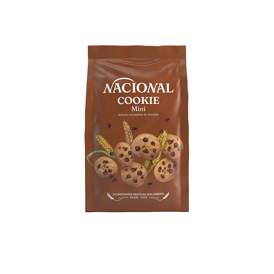Nacional Bolacha Cookies Mini 120 gr