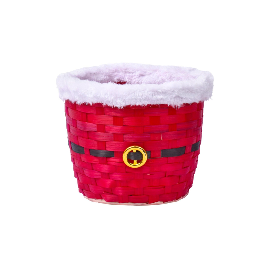 Cesto Natalício em Bambu 19 x 16 cm