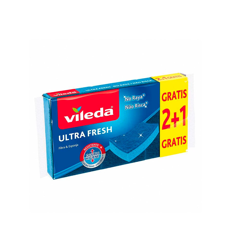 Vileda Esfregão Ultra Fresh 2 + 1 un
