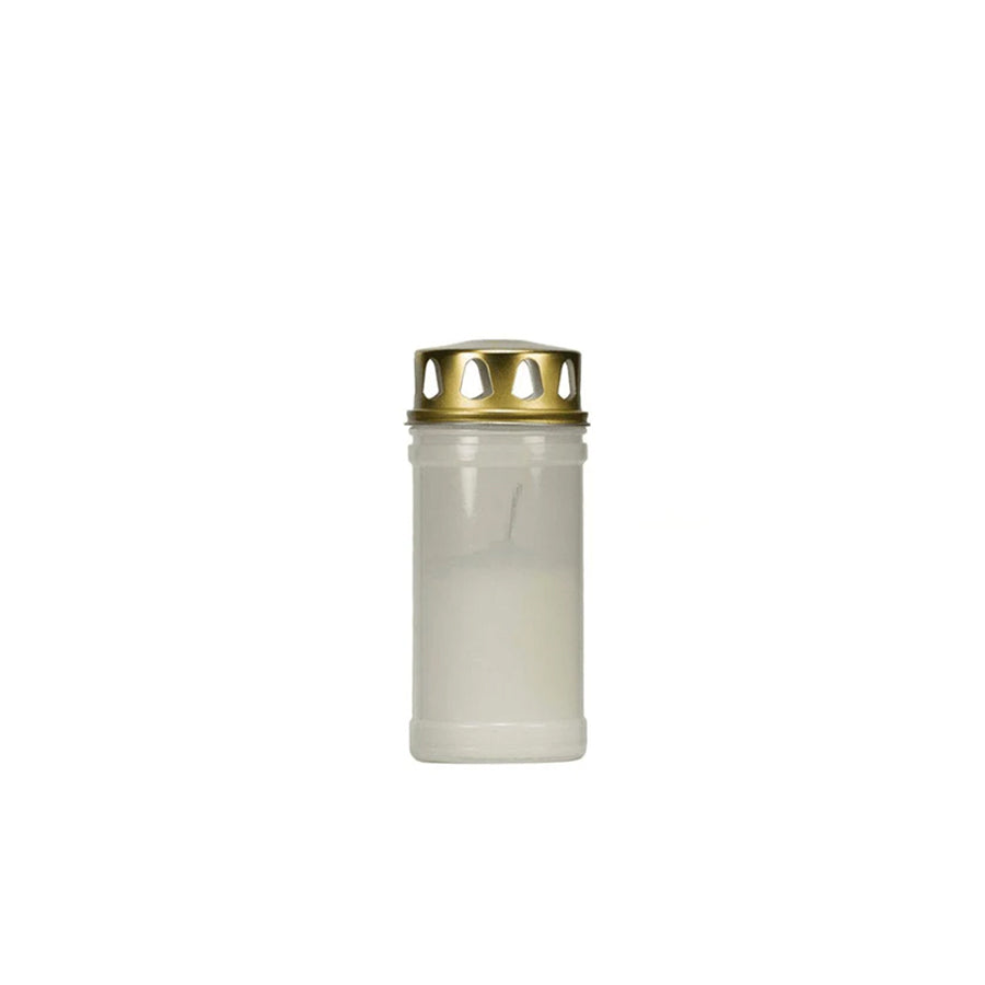 Vela Copo Branco com Tampa 30 LL