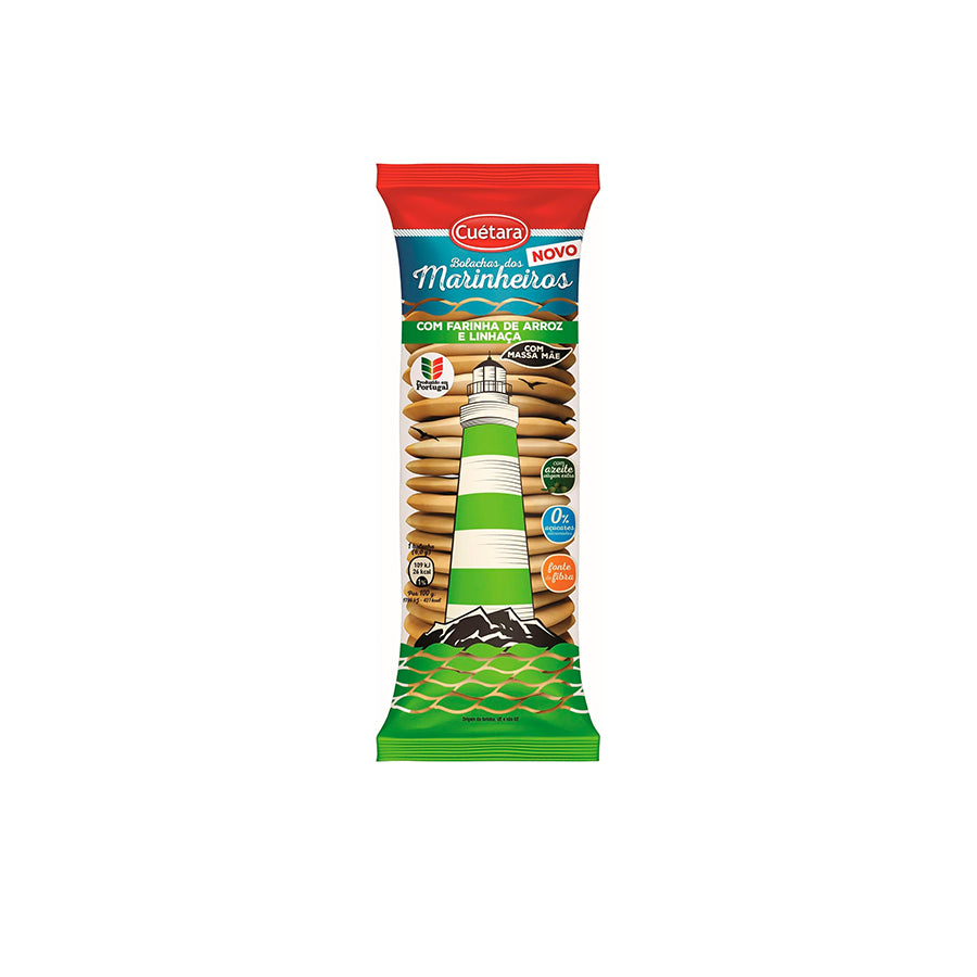 Cuétara Bolachas dos Marinheiros Arroz e Linhaça 150 gr
