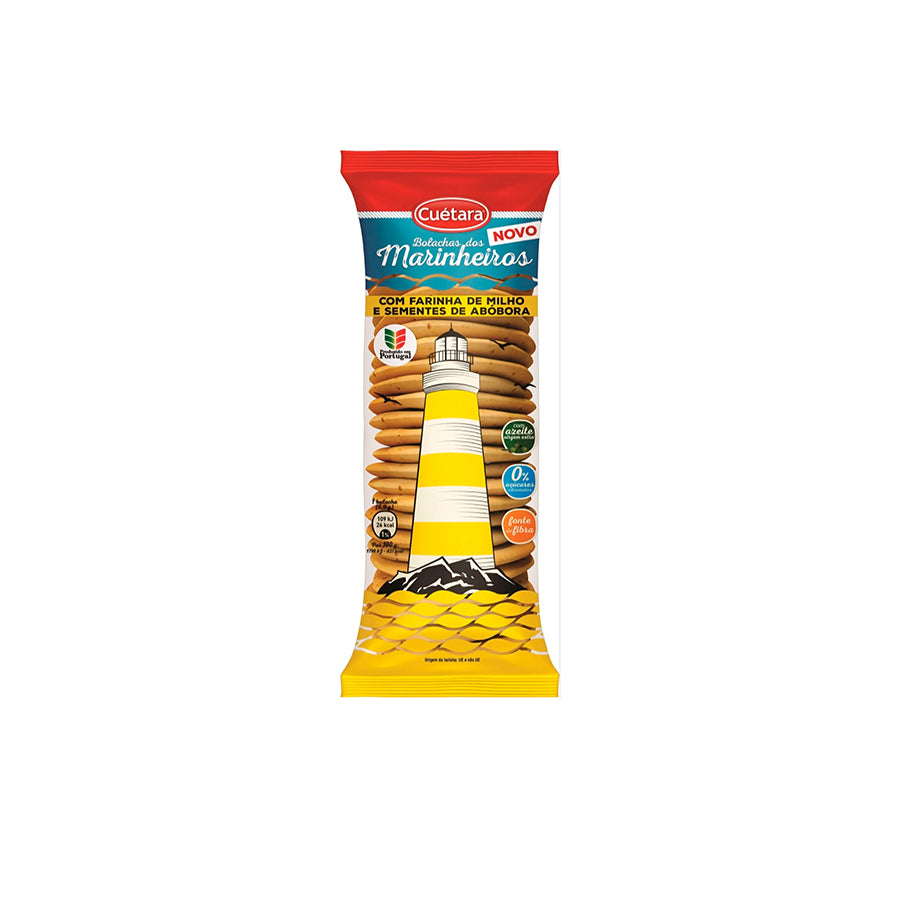 Cuétara Bolachas dos Marinheiros Milho e Abóbora 150 gr