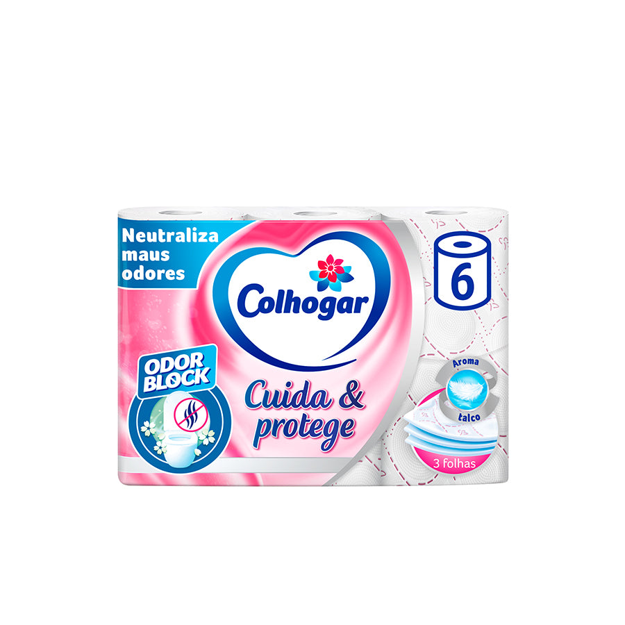 Colhogar Papel Higiénico Cuida e Protege 4+2 un